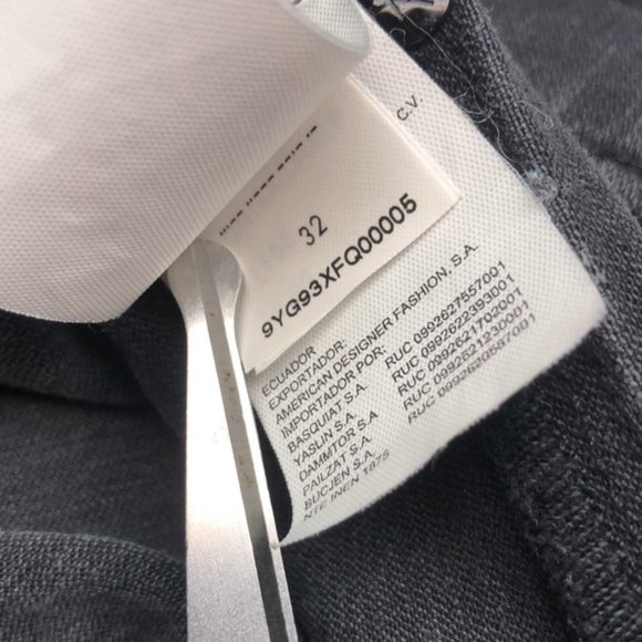 PREMIUM VINTAGE CALVIN KLEIN GRAYWASH  DENIM LEGGINGS 32x29 🇺🇸 - Picture 8 of 12